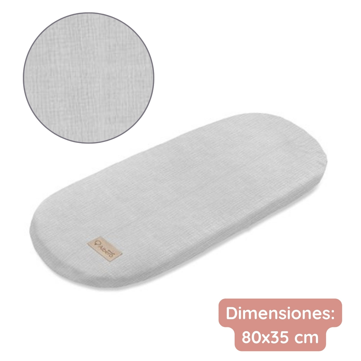 Cotton Color Pack 2 bajeras capazo algodón satinado y muselina