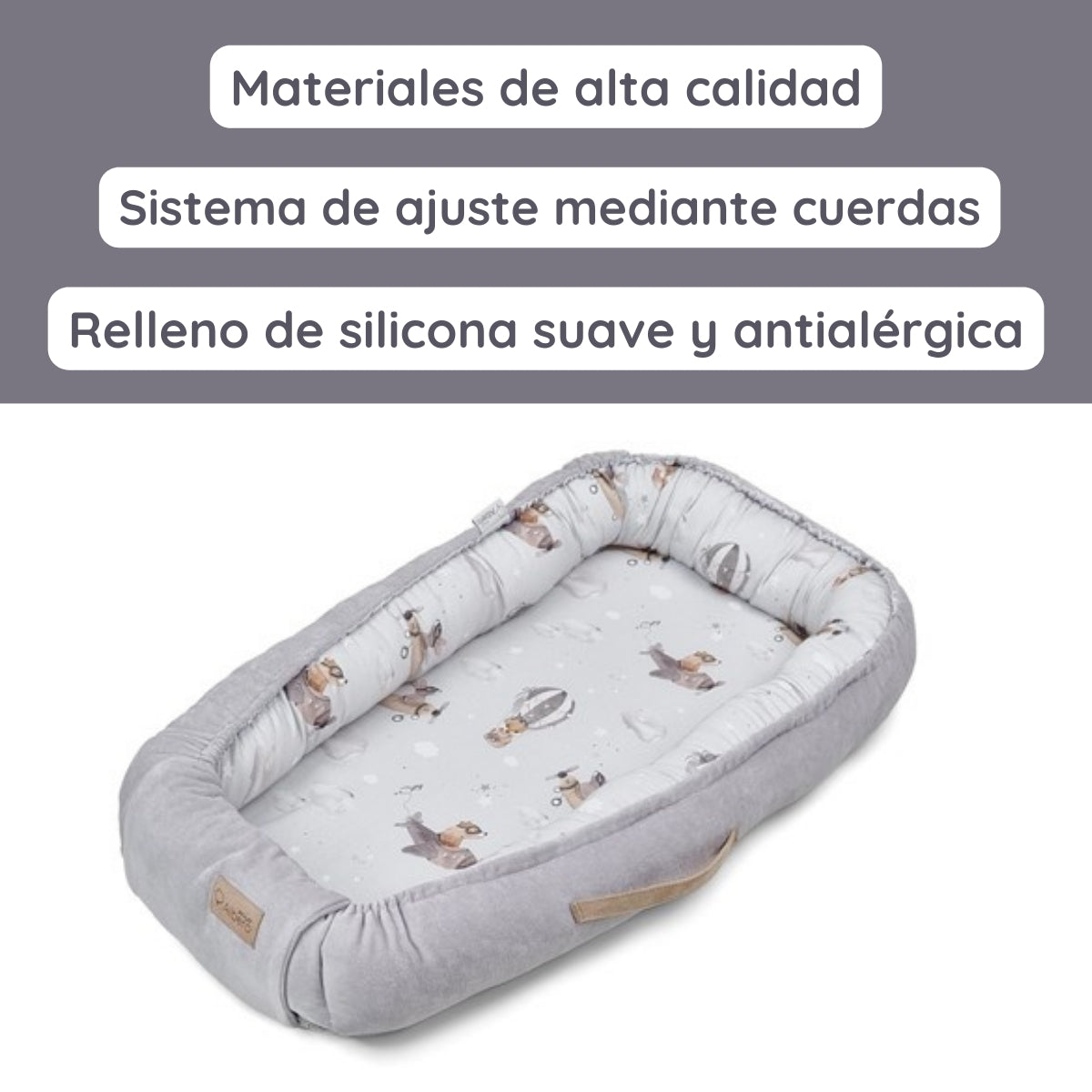 Cotton Color Cuna nido colecho bebé