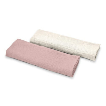 Cotton Color Pack 2 muselinas de algodón 70x70 para bebé Cotton Color