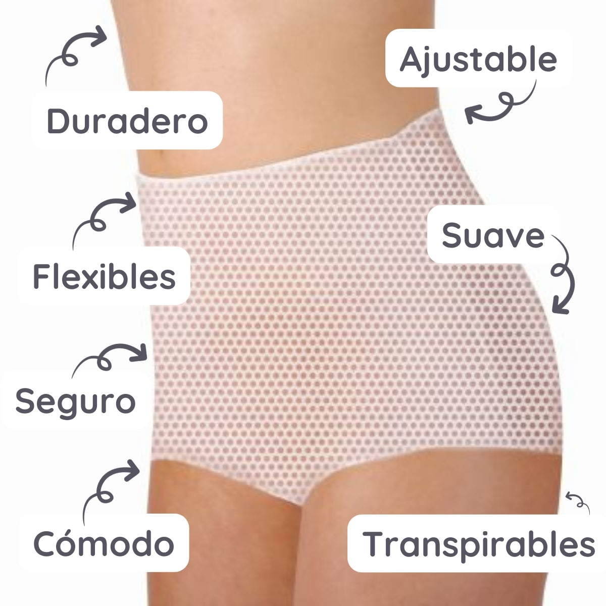 Babyono Braguitas cullote postparto uso multiple 2u.