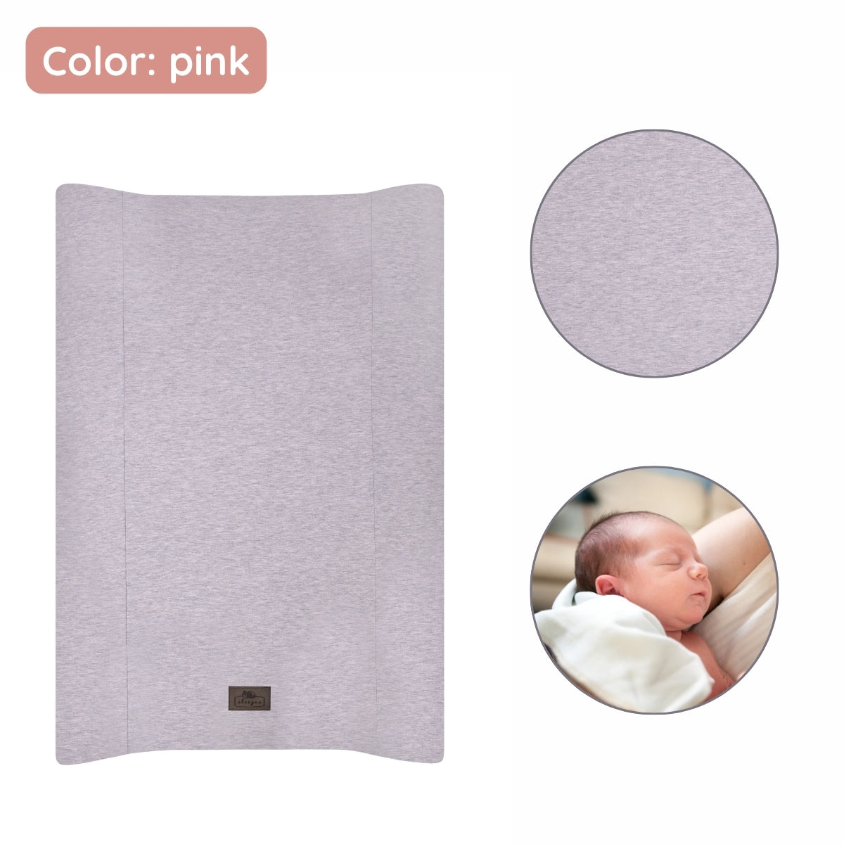 Melange Funda de cambiador universal de algodón Melange