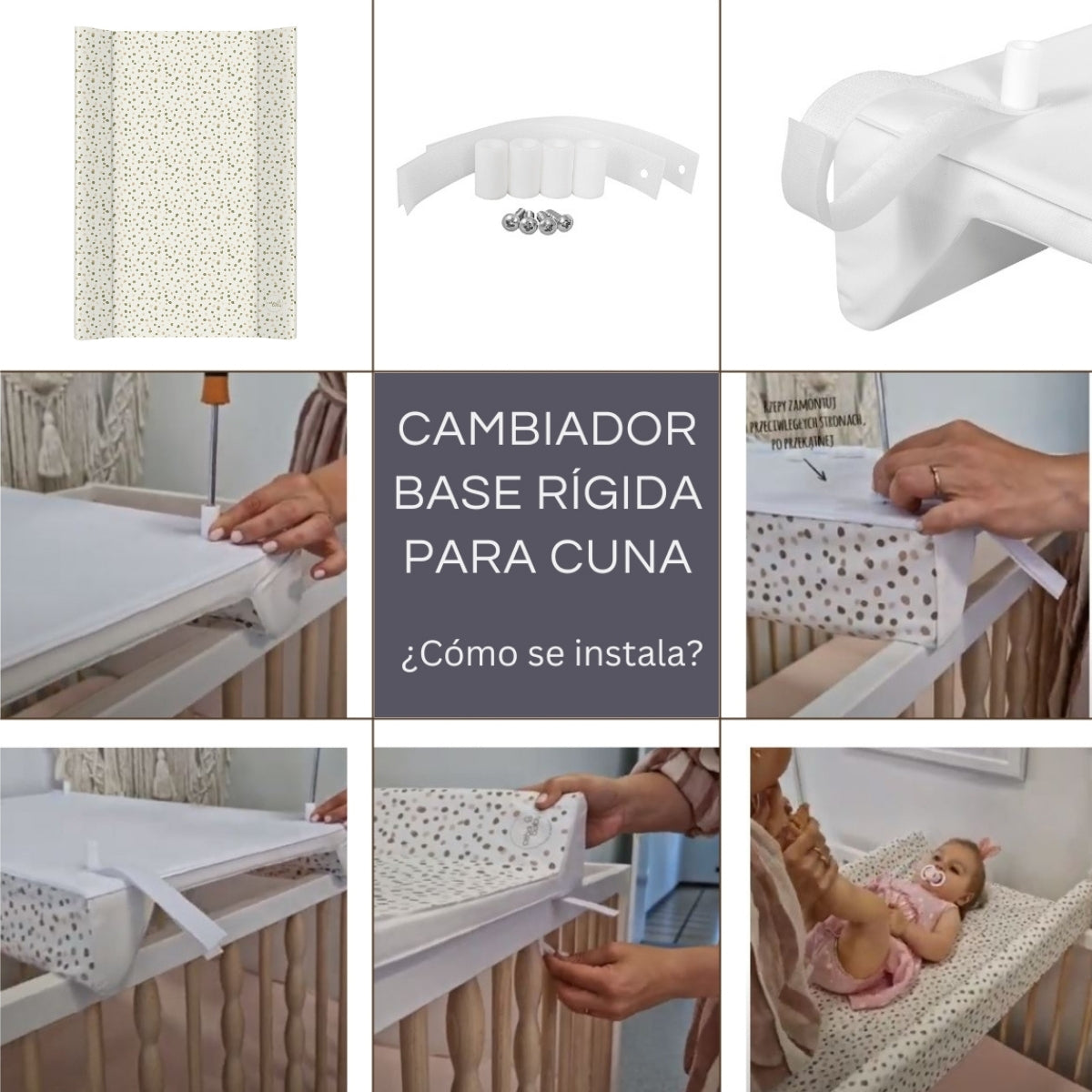 Basic Cambiador base rígida para cuna