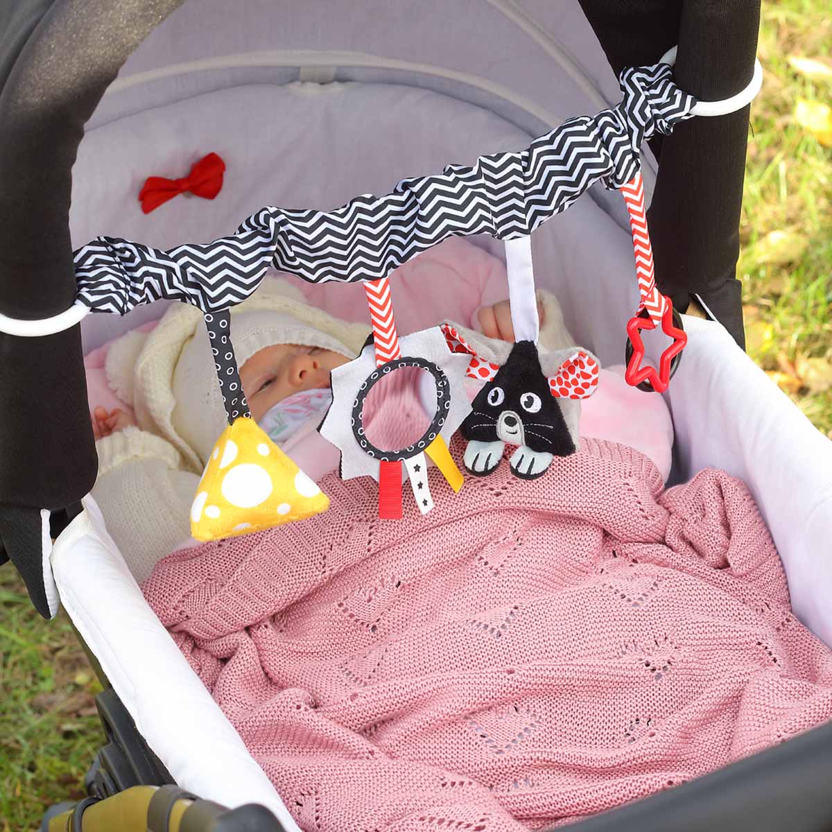 Babyono Juguete para cochecito de bebé