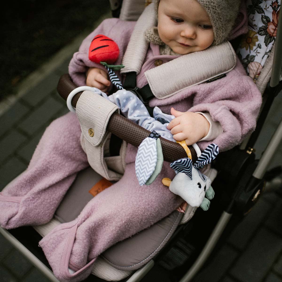 Babyono Juguete para cochecito de bebé