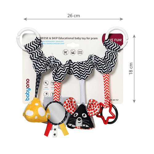 Babyono Juguete para cochecito de bebé