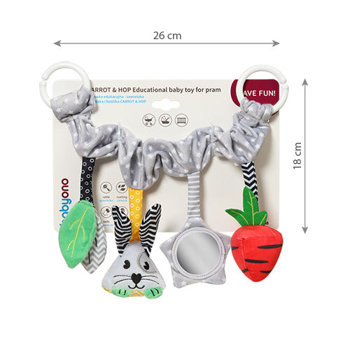 Babyono Juguete para cochecito de bebé