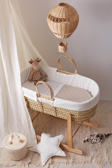 Noe sábana bajera ajustable punto algodón