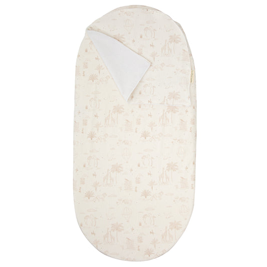 Noe sabana bajera capazo 40x80 cm con secababitas