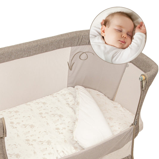 Noe funda nórdica para minicuna 80x100 cm