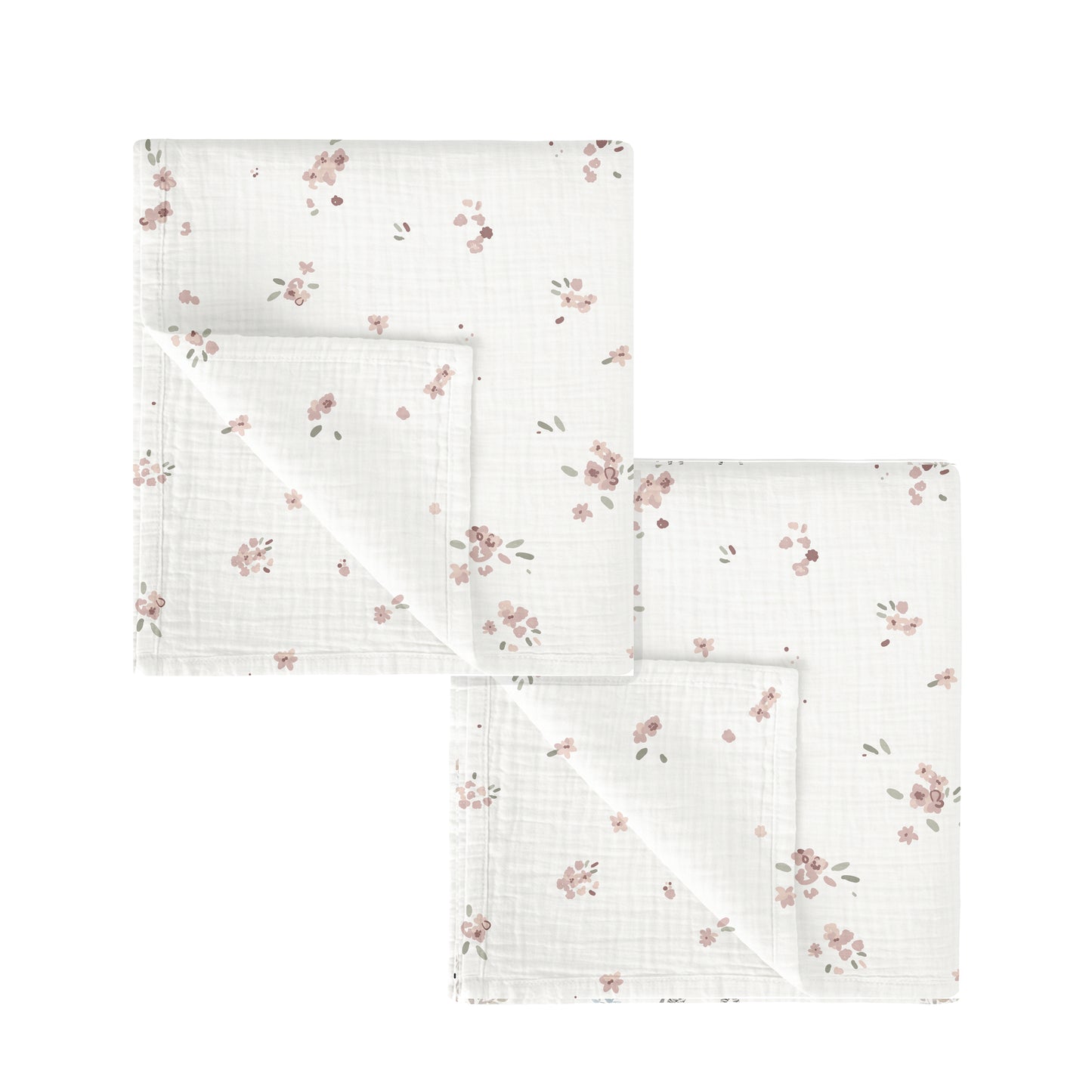 Monet Set 2 gasitas de muselina bebe 60x60 cm