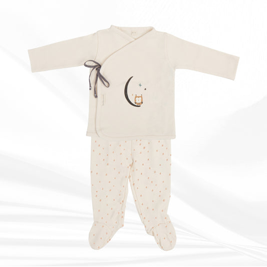 Wonderland conjunto jubón y polaina primera puesta