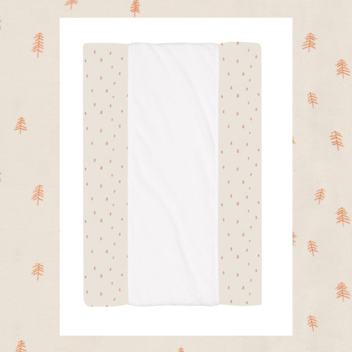 Wonderland funda cambiador con rizo central