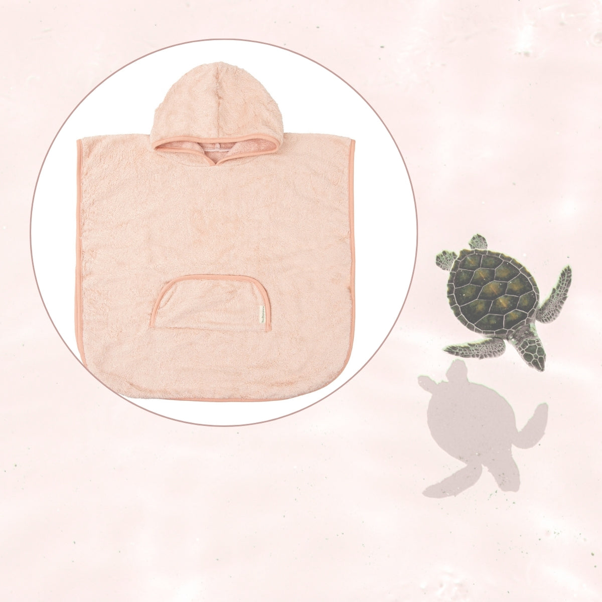 Dafne poncho toalla de baño bebe 12-36m
