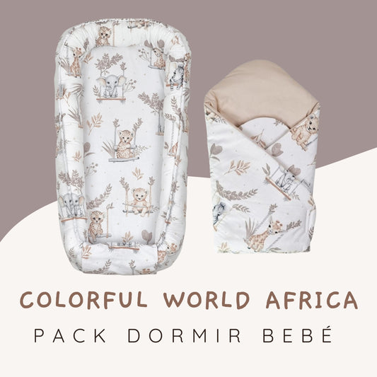 Pack Colorful world a dormir bebé