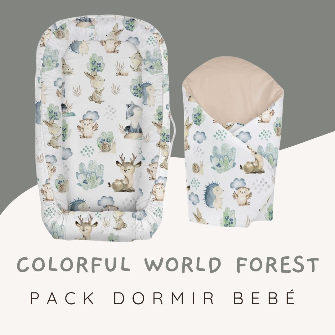 Pack Colorful world a dormir bebé