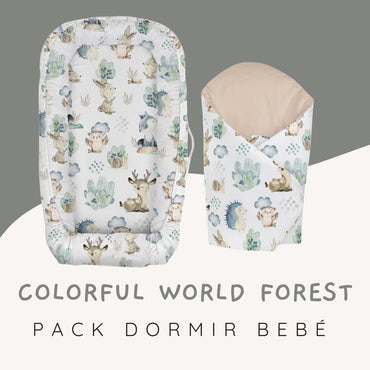 Pack Colorful world a dormir bebé