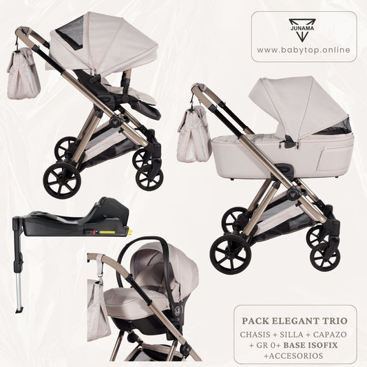 Elegant 4 en 1 Pack cochecito de bebé