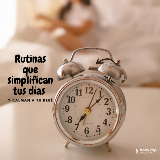 ¿Quieres una rutina que tranquilice a tu bebé y te facilite la vida? Esta guía es para ti.
