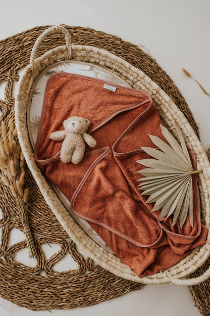 Boho & Love Capa de baño 90% Rizo Bambú 80x80 cm