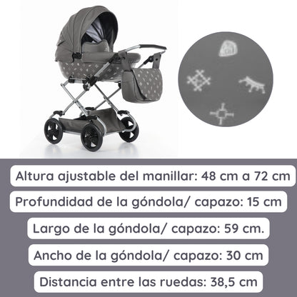 Junama Carro de muñecas Imperial