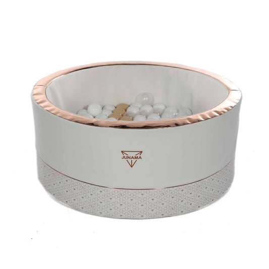 Junama Piscina de bolas polipiel con 200 pelotas