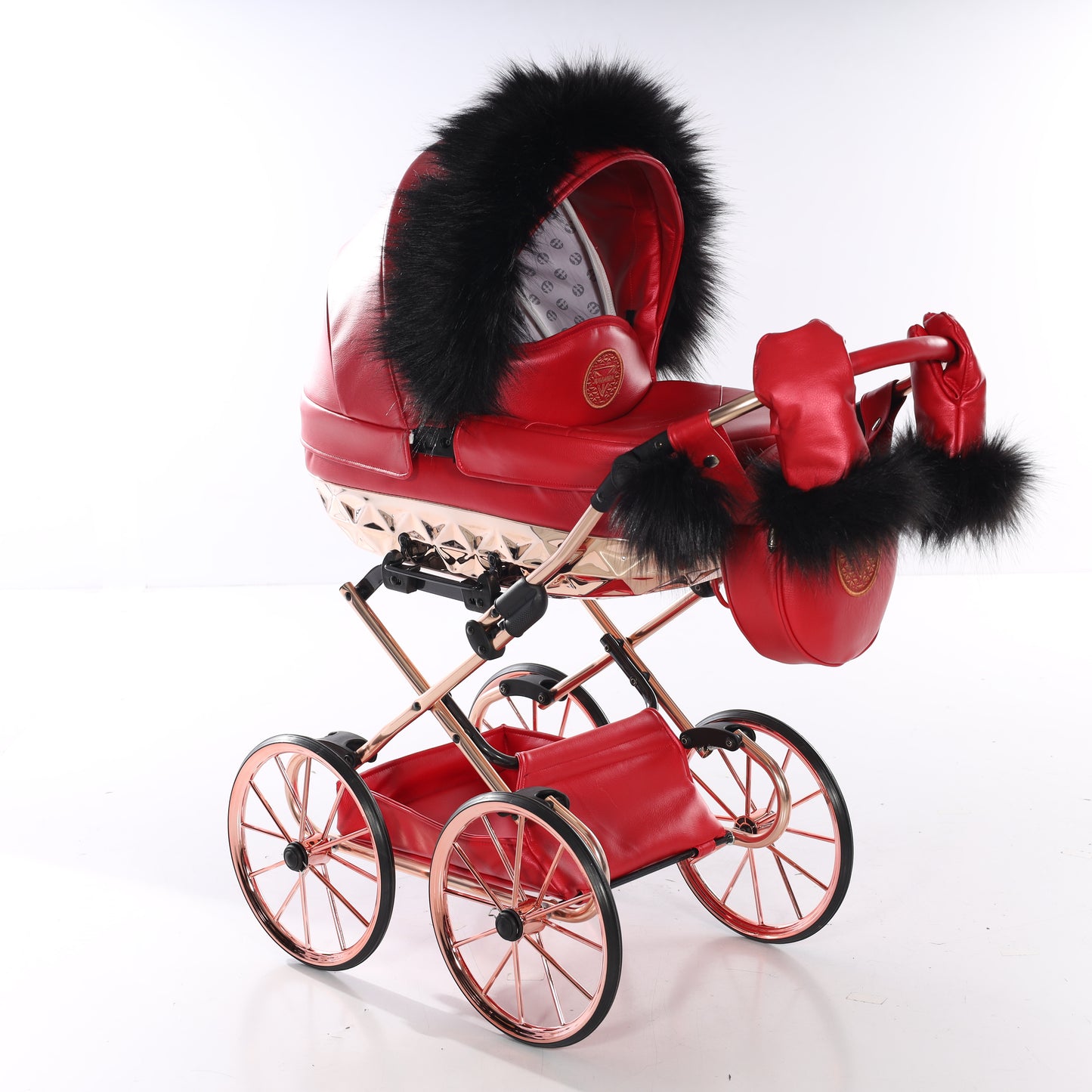 Carro de muñecas Rudolph Classic Rojo Junama