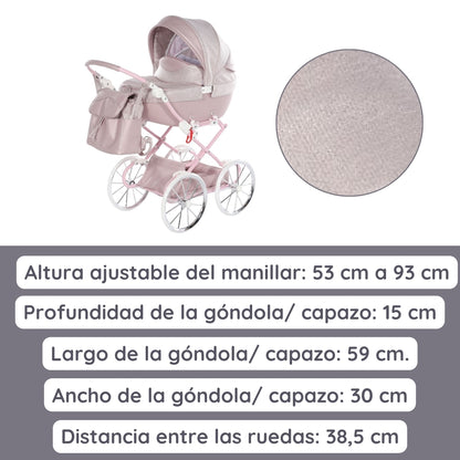 Junama Carro de muñecas Dolce Classic