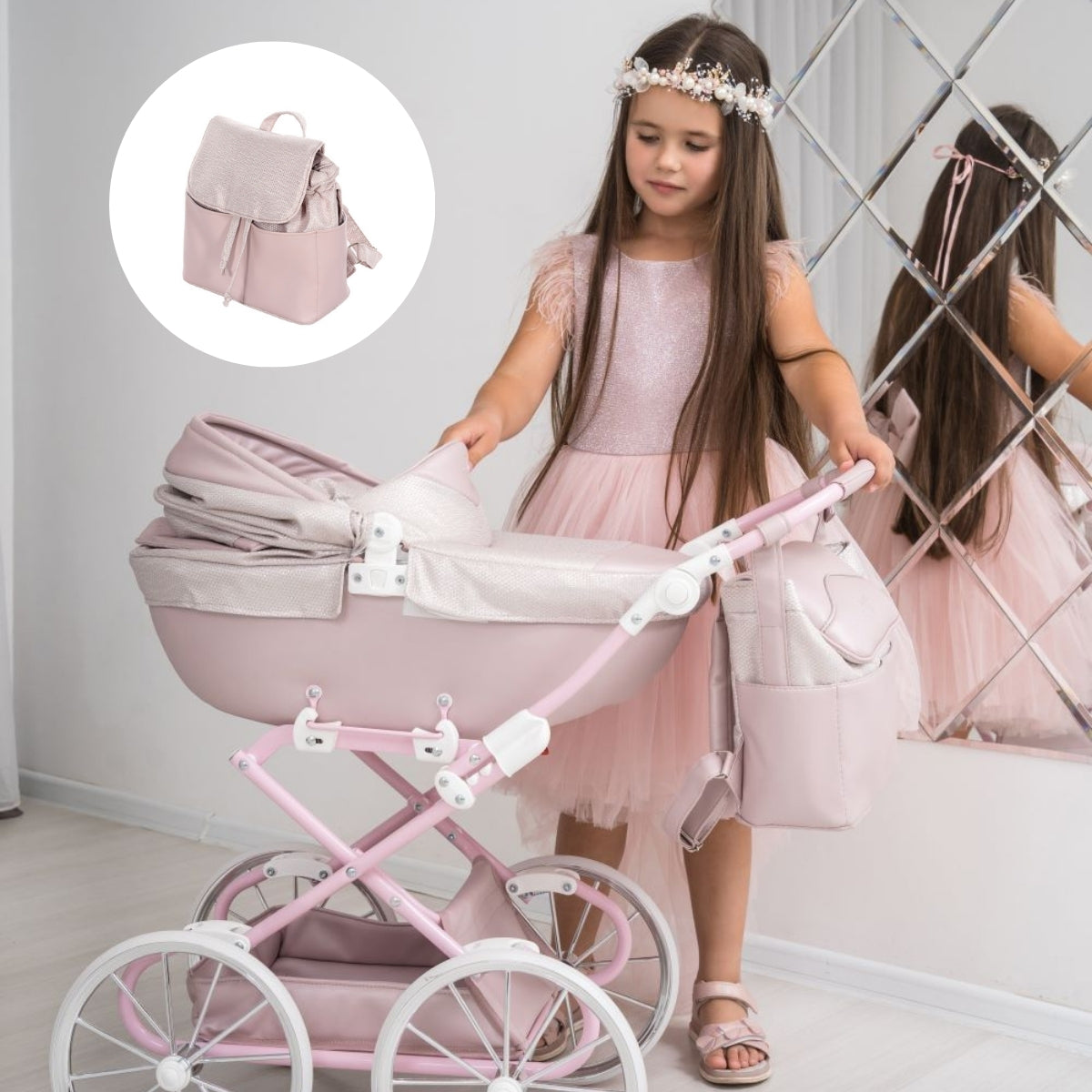 Junama Carro de muñecas Dolce Classic