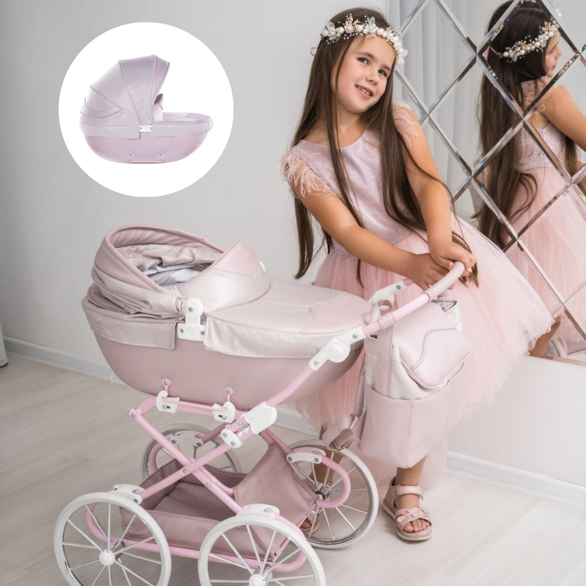 Junama Carro de muñecas Dolce Classic