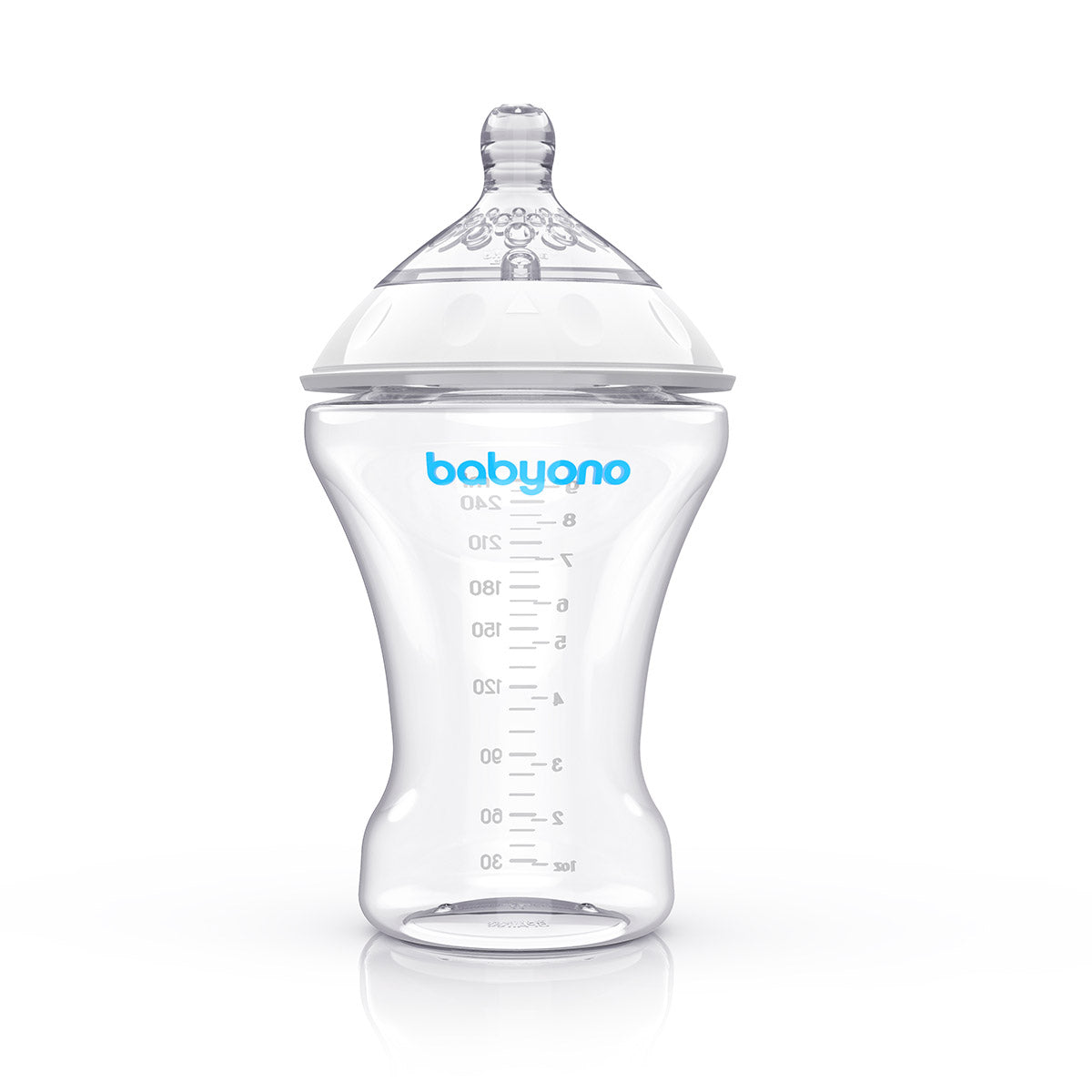 Babyono Biberón anticólico imitación pecho Natural Nursing