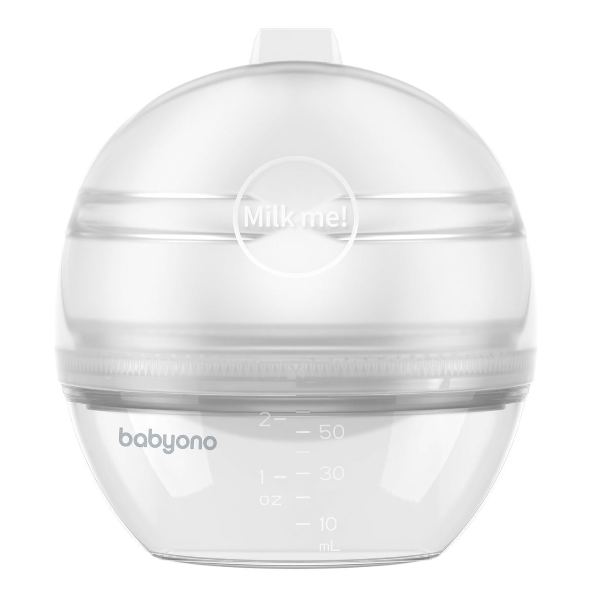 Babyono Sacaleches manual colector Milk Me 100% silicona 60ml