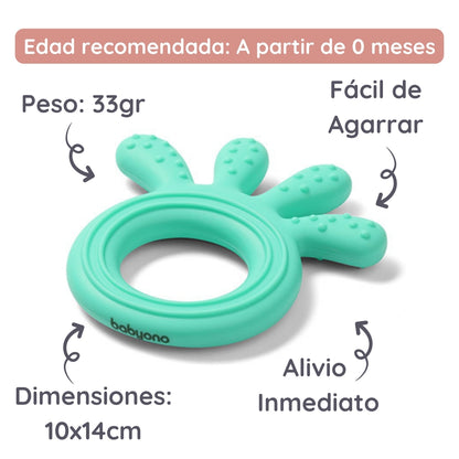 Babyono Pulpito mordedor texturas de silicona