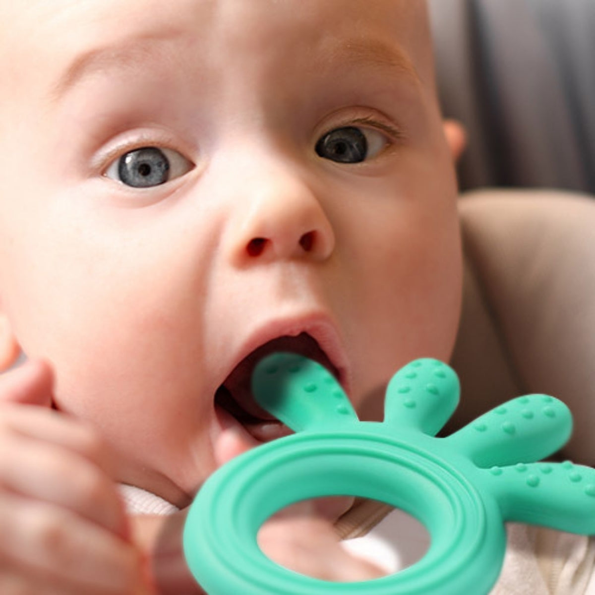 Babyono Pulpito mordedor texturas de silicona