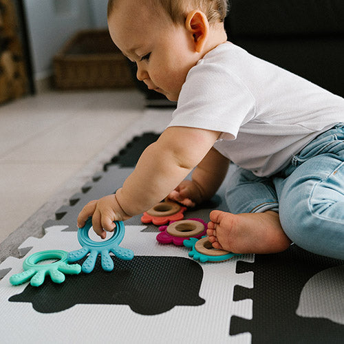 Babyono Pulpito mordedor texturas de silicona