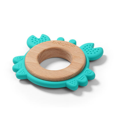Babyono Mordedor de madera y silicona