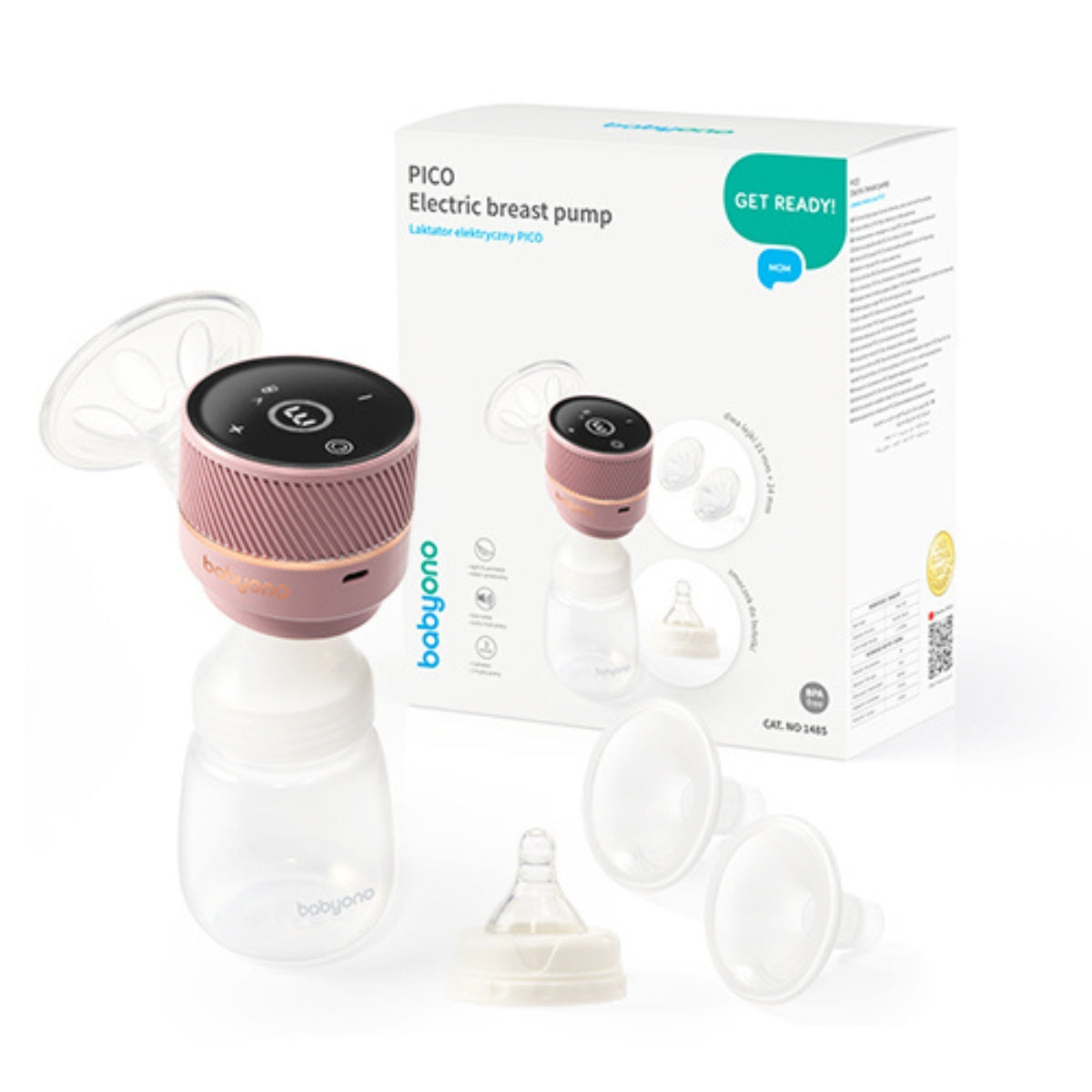 Babyono Sacaleches eléctrico digital Pico