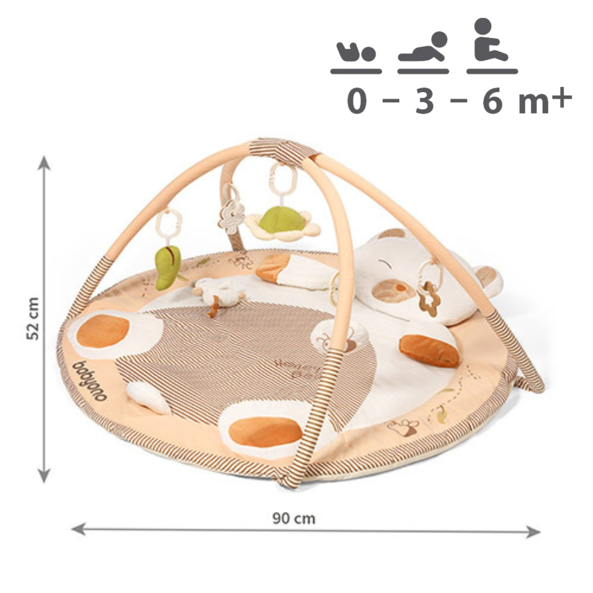 Babyono Manta de actividades bebés