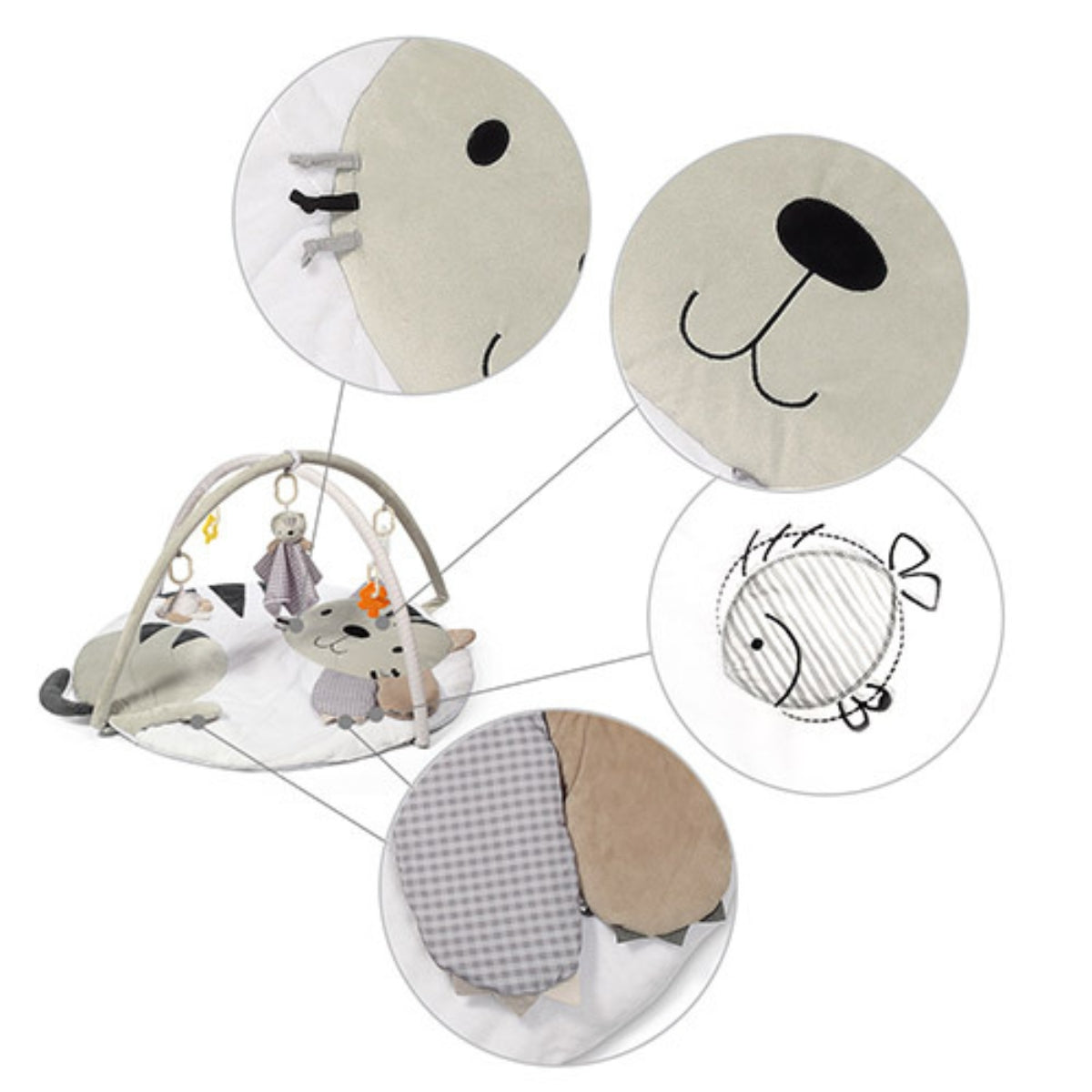 Babyono Manta de actividades bebés