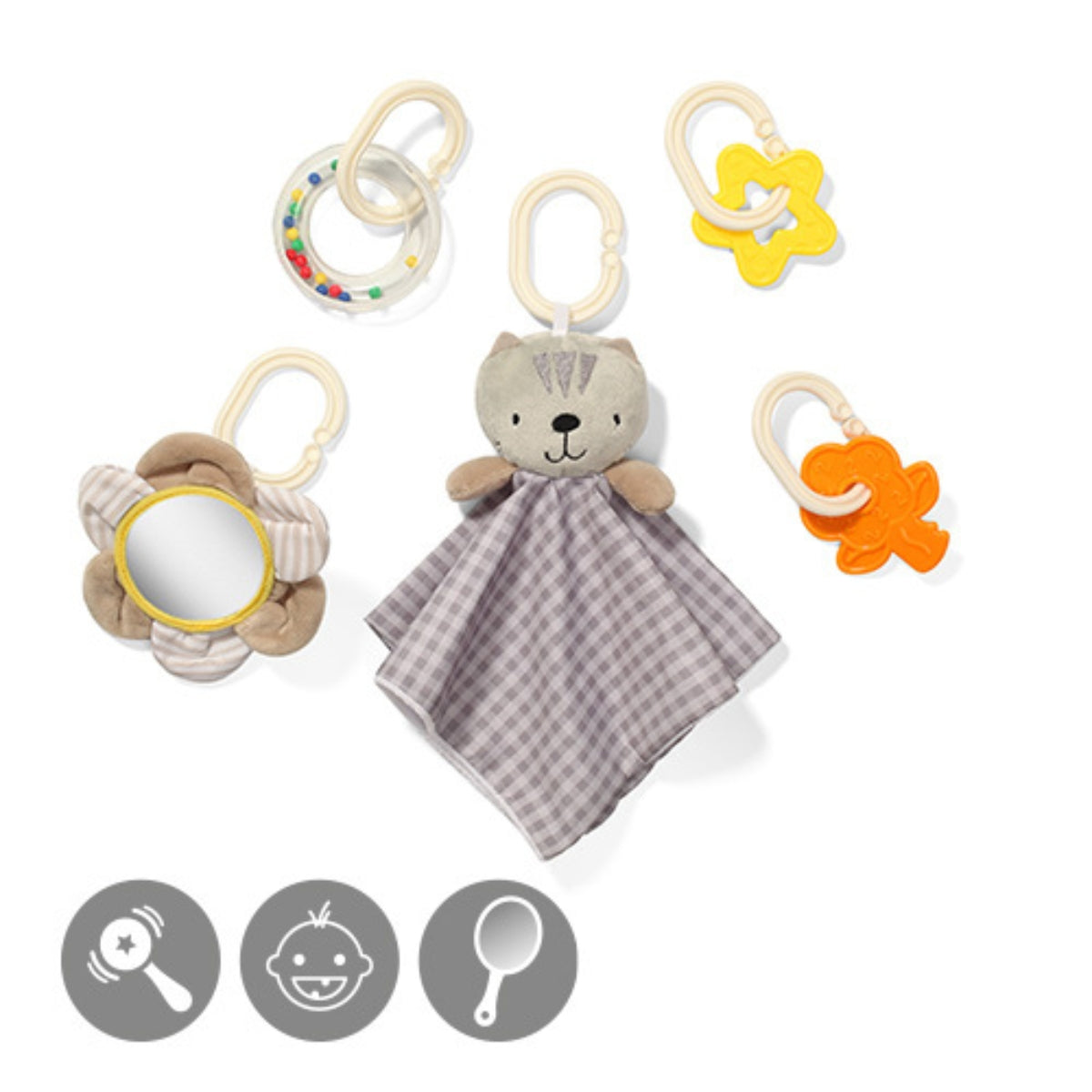 Babyono Manta de actividades bebés