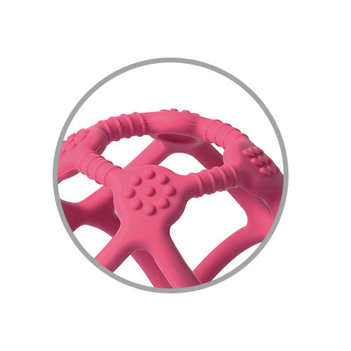 Babyono Mordedor de silicona pelota ergonomica