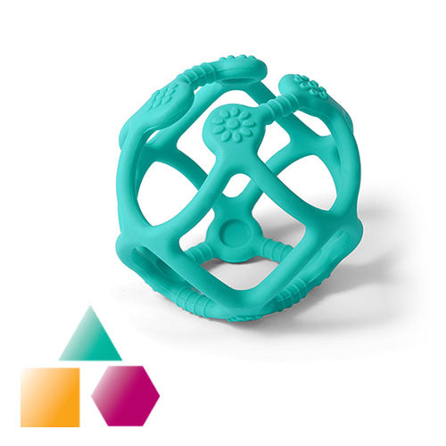 Babyono Mordedor de silicona pelota ergonomica