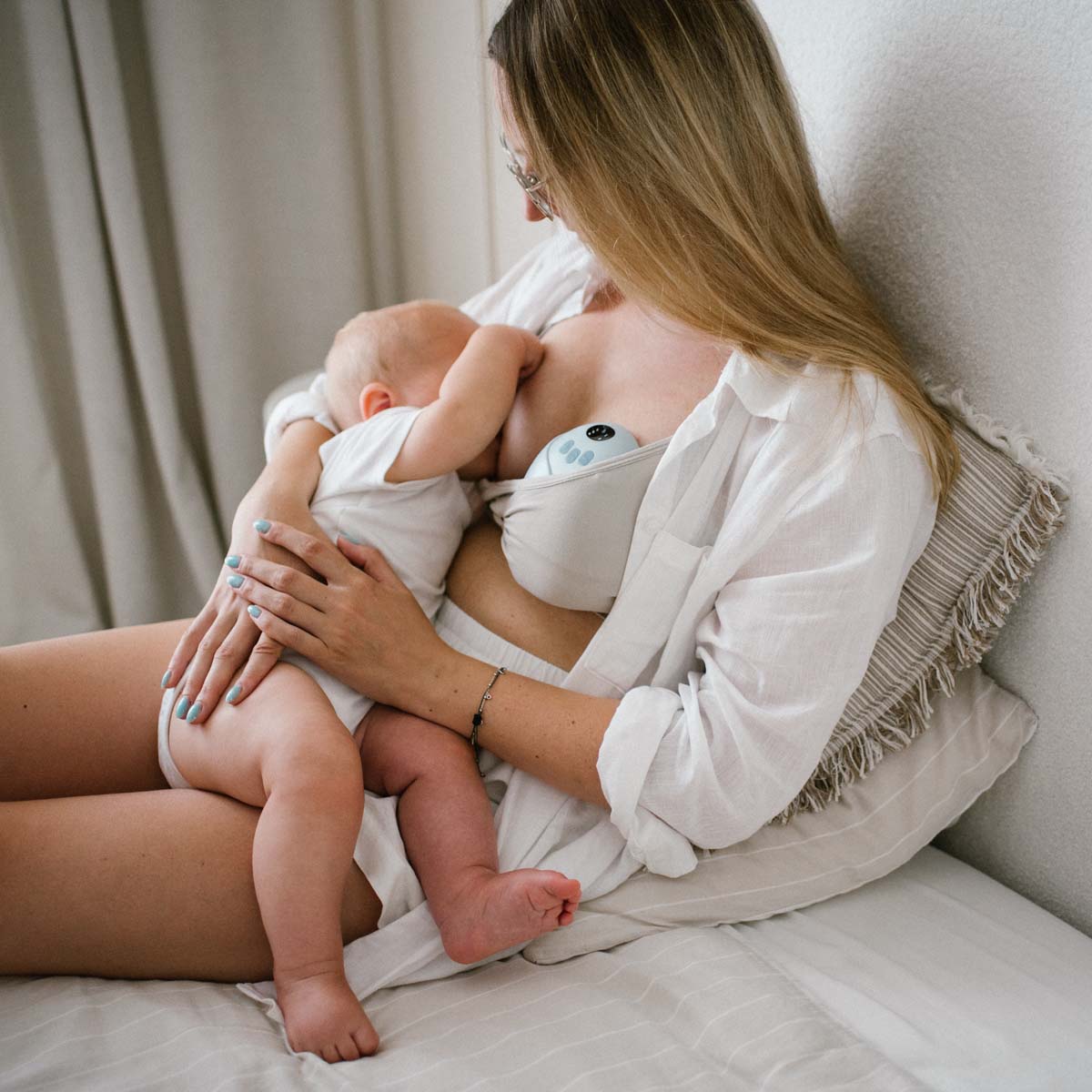 Babyono Sacaleches Megan manos libres inalámbrico