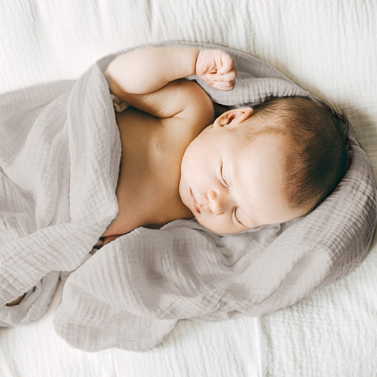 Babyono Pack 3 muselinas Natural bambú organico 70x70 cm
