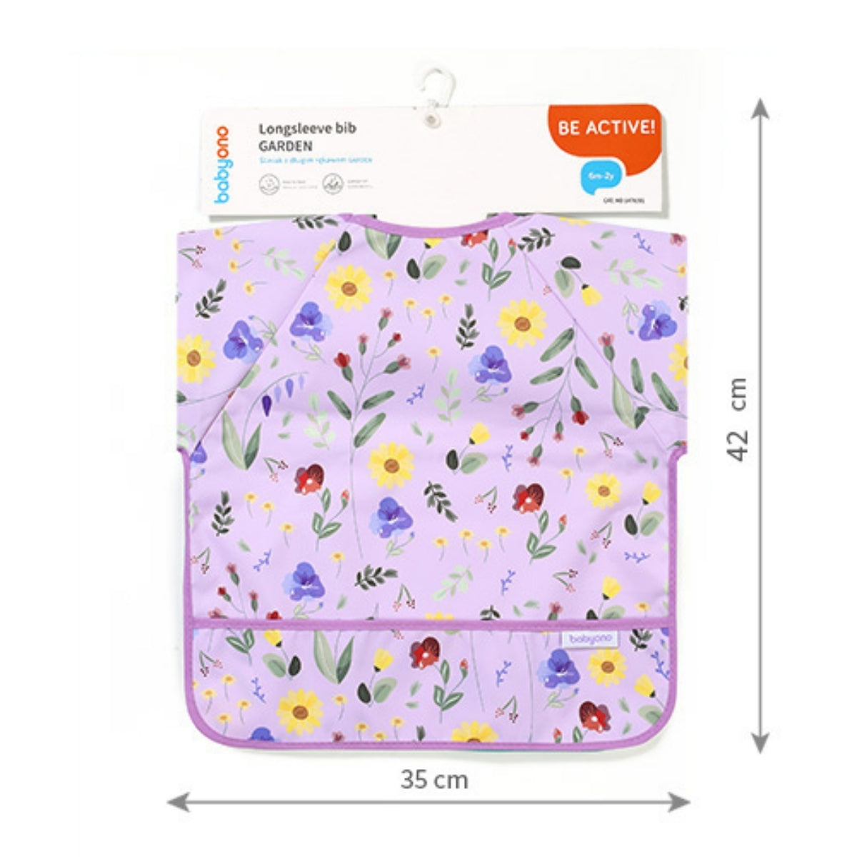 Babyono Babero baby con mangas 6m-2a