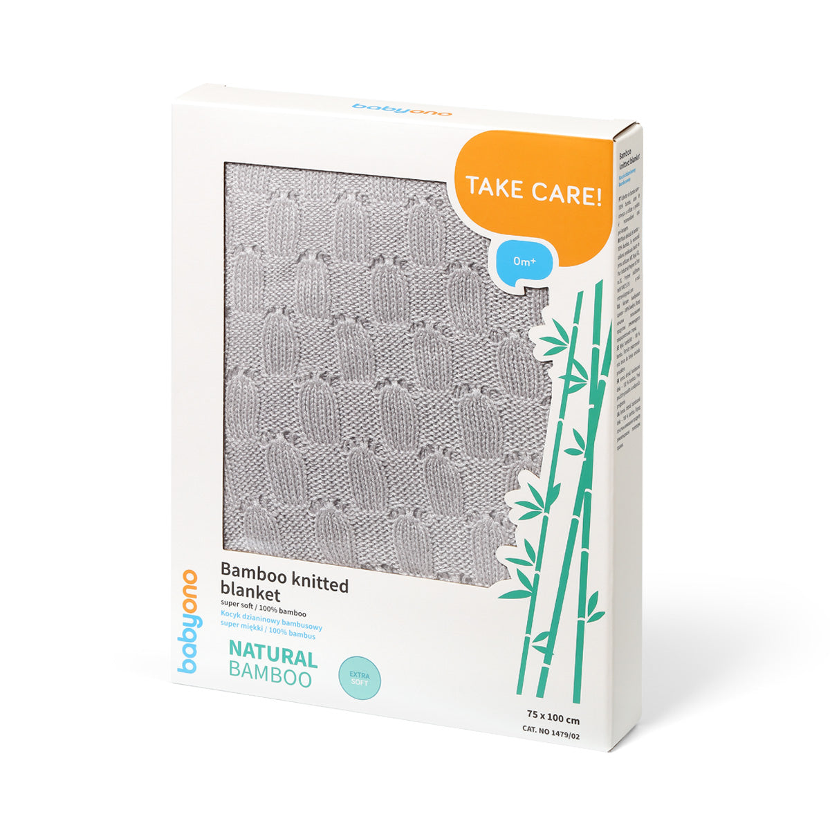 Babyono Manta natural para bebé 100% Bambú