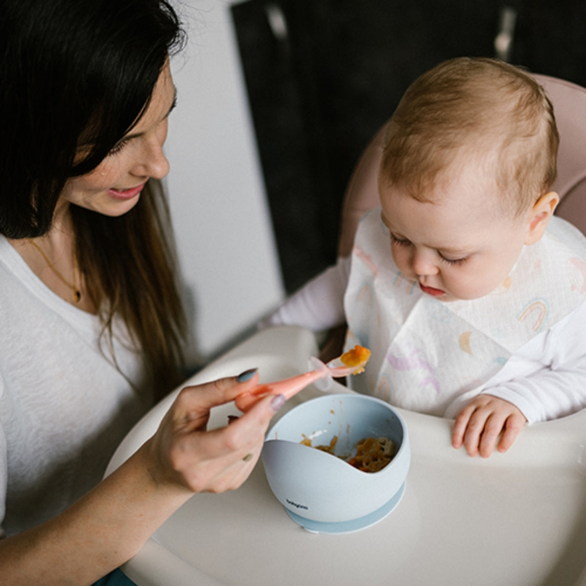 Babyono Bowl silicona con ventosa para bebés