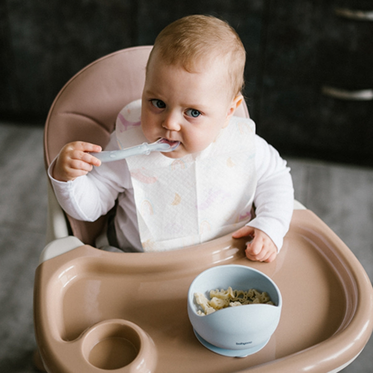 Babyono Bowl silicona con ventosa para bebés