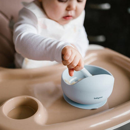 Babyono Bowl silicona con ventosa para bebés