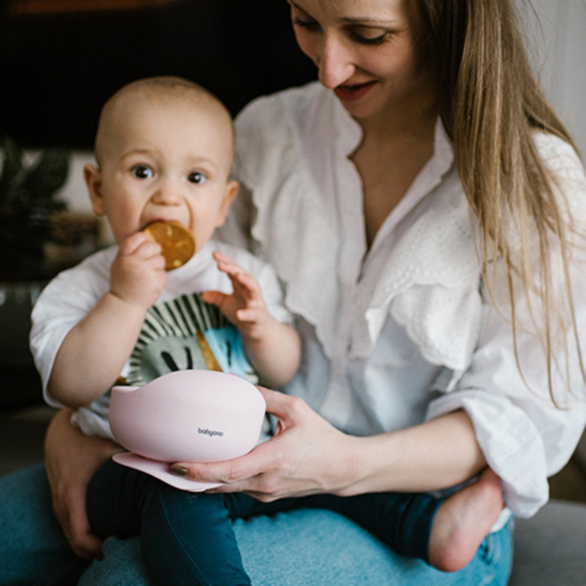Babyono Bowl silicona con ventosa para bebés