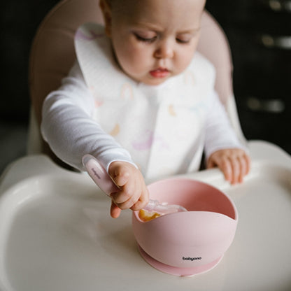 Babyono Bowl silicona con ventosa para bebés